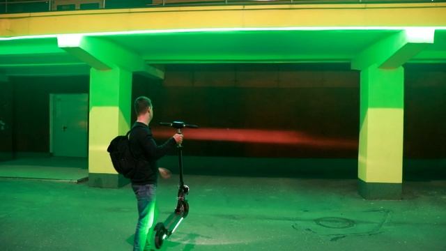 Светодиодная противотуманка в Kugoo S3