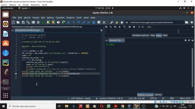 26.- Tips Python-Pandas: ¿Cómo realizar cálculos en dataframe de 22 + Millones de filas?. Memoria смотреть онлайн