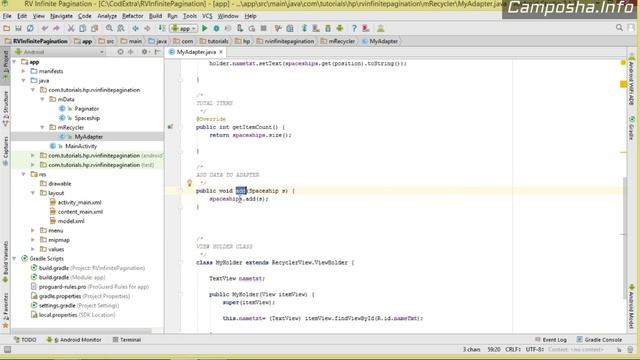 Android Pagination Ep.04 : RecyclerView - Infinite/Endless Scroll Pagination смотреть онлайн