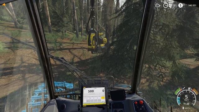 FS 19 - Пилю ЛЕС на новом месте. Сухой ЛЕС - KALADOR фермер лесоруб # 33 смотреть онлайн