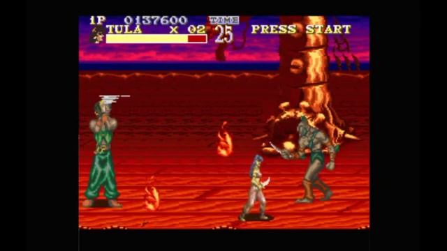 Super Nintendo (Snes) 16-bit The Pirates Dark Water Level 8