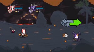 Castle Crashers - Кооператив - Прохождение игры на русском - Лавовый мир [#5]