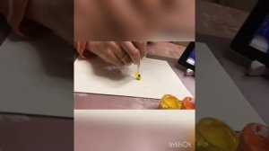 Рисование со свечой(космос)