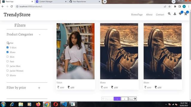 React-Strapi E-commerce Project смотреть онлайн
