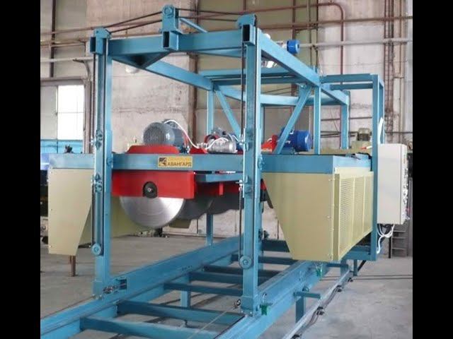 ЛИНИЯ РЕЗКИ ГАЗОБЕТОНА "АВАНГАРД ЛРП-1200-5 ЛД" смотреть онлайн