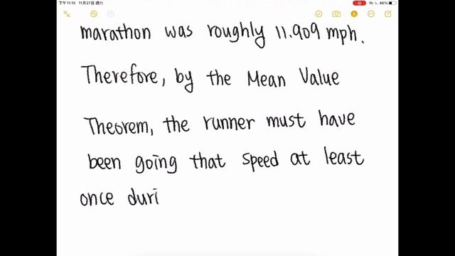 54. A marathoner ran the 26.2-mi New York City Marathon in 2.2 hours.Show that at least twice the смотреть онлайн