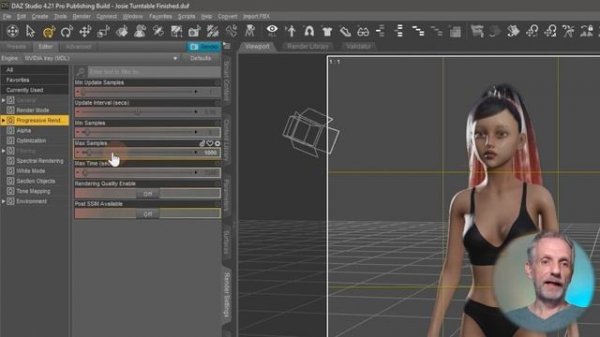 How to Render Animations with Daz Studio