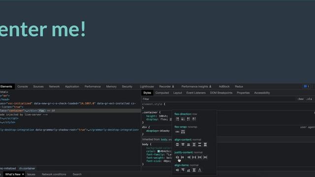 How to center a div in 10 seconds using Chrome DevTools смотреть онлайн