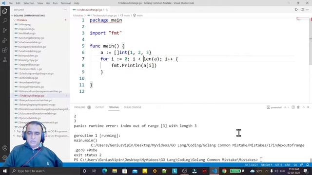 Index Out of Range in Golang | Common Mistake in Golang | Dr Vipin Classes смотреть онлайн