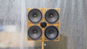 Четвёрка резвых на динамиках 4гд35 + ВЧ