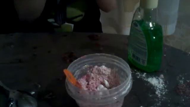 Как сделать лизуна из клея,житкого мыла и муки