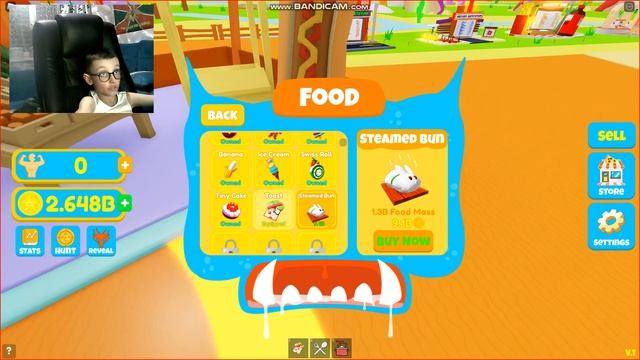 Симулятор поедания в РОБЛОКС от разрабов Lifting simulator часть 1. смотреть онлайн