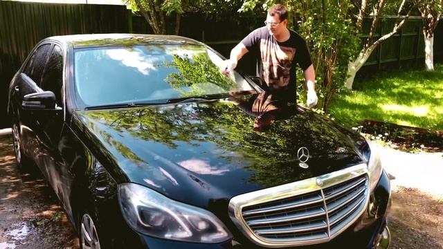 МУЖ УГРОБИЛ MERCEDES ! LOL ⚙️ ПОЛИРОВКА АВТОМОБИЛЯ СВОИМИ РУКАМИ⚙️ husband ruined new Mercedes смотреть онлайн