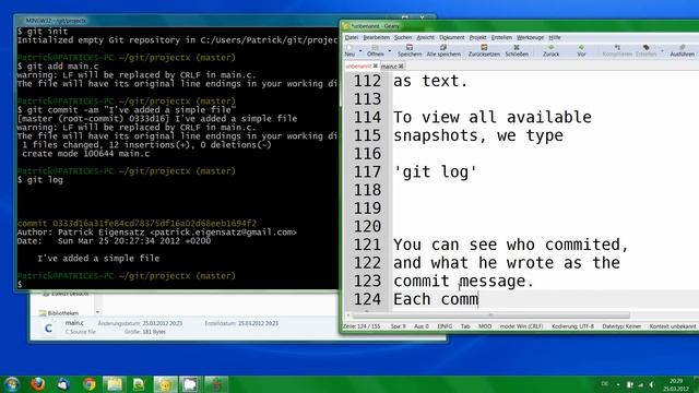 [GIT] Tutorial #1: The Basics (OS independent Linux/Windows) HD смотреть онлайн