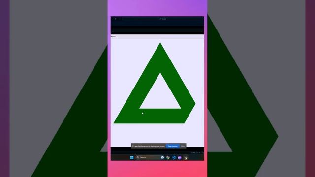 How to draw recycling symbol using python ? смотреть онлайн