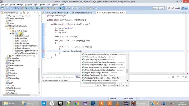 Sum Of Digits Present In the String смотреть онлайн