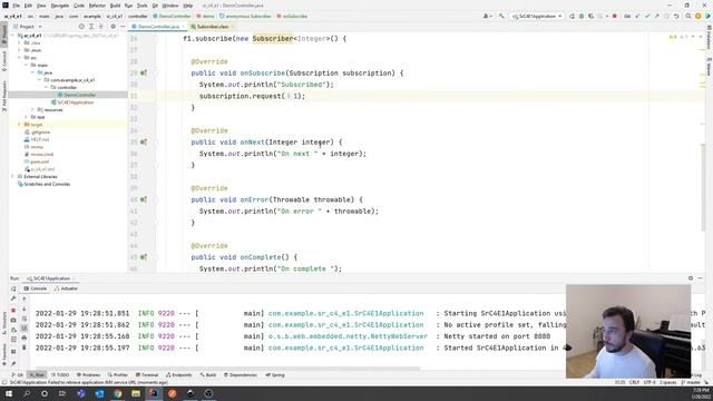 Spring Reactive - Lesson 4 - About Mono and Flux смотреть онлайн