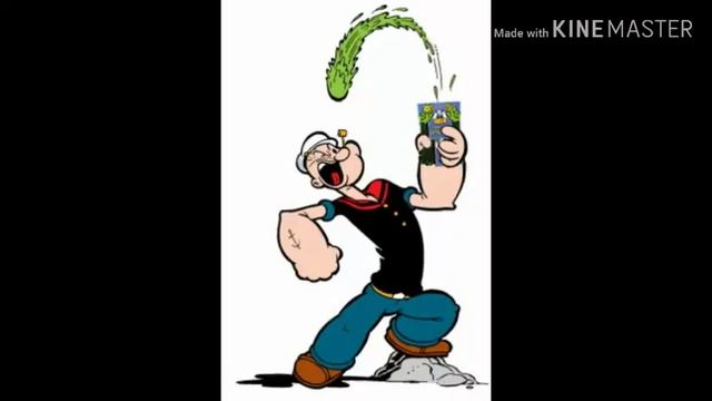 Popeye gulp Sound effect смотреть онлайн