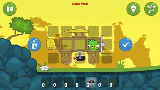 Bad Piggies When Pigs Fly level 19