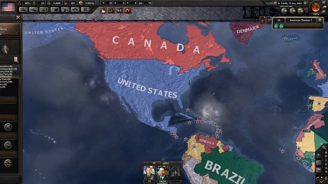 Hearts of iron 4 Modern Day USA! Episode 18: The End Of The War! смотреть онлайн