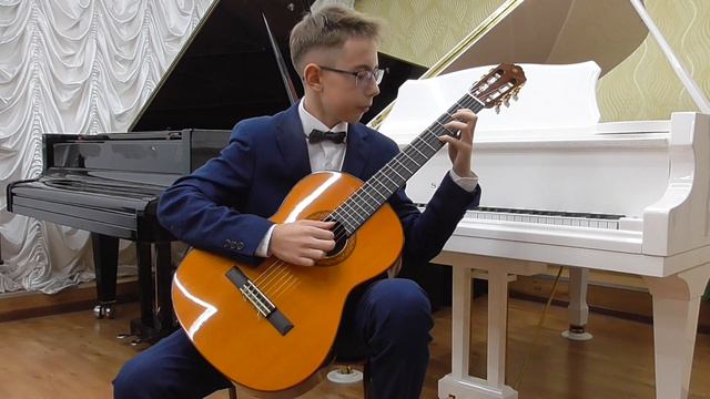 Сашилин Николай. Э. Пухоль - Этюд №6 a-moll. смотреть онлайн