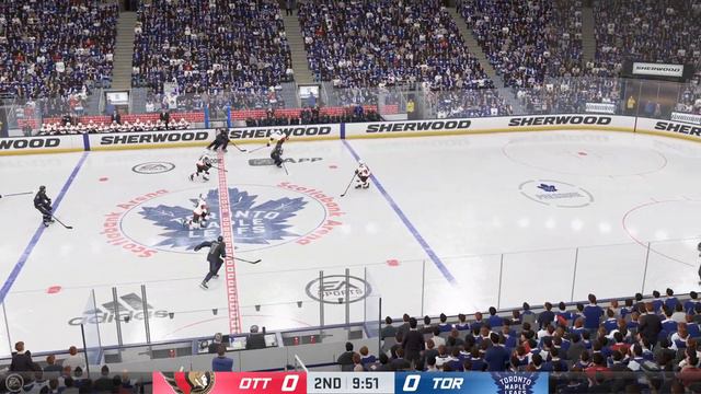 NHL 24 Gameplay - Toronto Maple Leafs vs Ottawa Senators PS5 смотреть онлайн