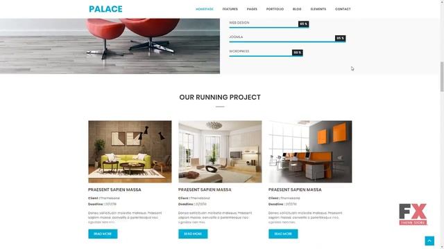 Palace - Interior & Architecture HTML5 Bootstrap Website Template TMT смотреть онлайн