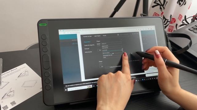 ?¿La MEJOR TABLETA de DIBUJO? ?HUION KAMVAS 12 Unboxing y Review en ESPAñOL смотреть онлайн