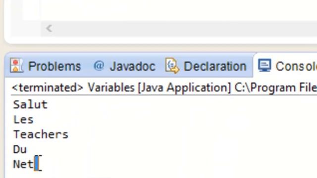 PROGRAMMER EN JAVA (Débutant) - 6 - Les fonctions print et println смотреть онлайн