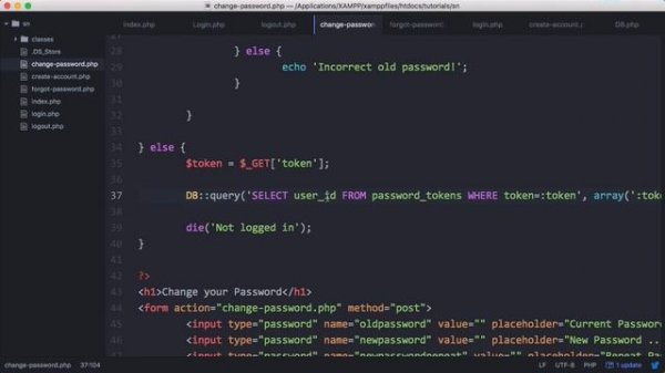 New Social Network - Part 9 - Forgot Passwords
