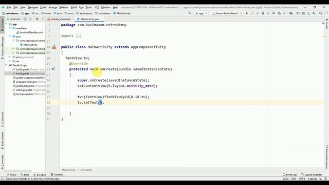 Fetch data from server using retrofit in Android | Retrofit Android tutorial in Hindi смотреть онлайн
