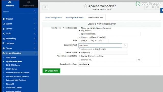 How to Install an SSL Certificate on Webmin (Apache/Webmin Dashboard) | SSL Dragon смотреть онлайн