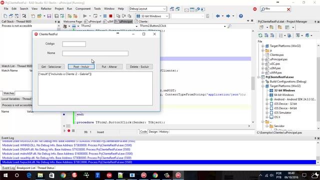 Criando um Servidor Rest/Json no Delphi - Parte 4/4 смотреть онлайн