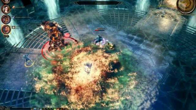 Dragon Age Awakening (PC) - Boss Battle with Inferno Golem (Nightmare) смотреть онлайн