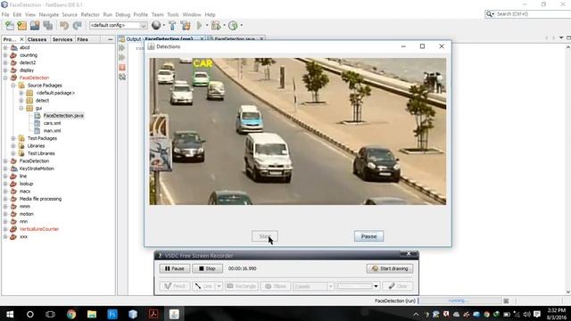 car Detection in java using openCV смотреть онлайн