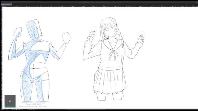 Я хочу нарисовать свою мангу, поэтому учусь этому - Yokiari, Ai