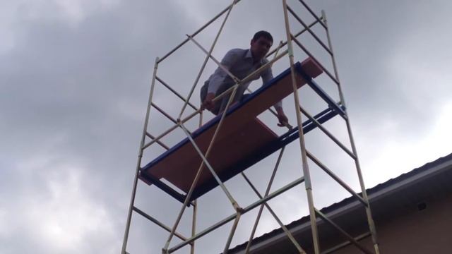 Вышка тура ULT 60. Строительная монтажная тура смотреть онлайн