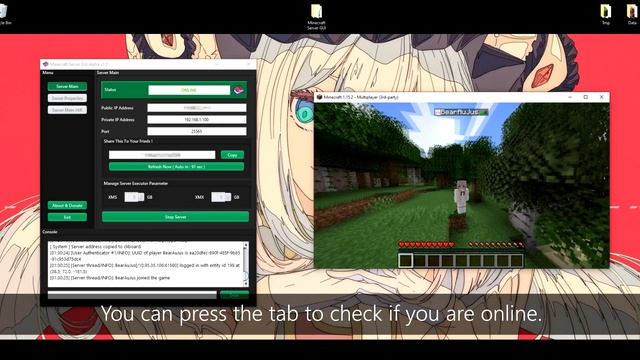 Minecraft Server GUI - How To Use - смотреть онлайн