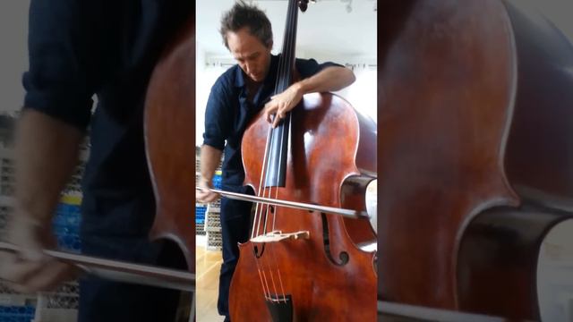 Jason Sypher playing a newly made bass by Roger Hargrave and Rene Zaal смотреть онлайн