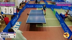 06.02.2018 ? Маслов А. - Якушенко Б. | "PingWinClub" за 3 место| настольный теннис Екатеринбург