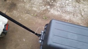 Одноколёсный прицеп к мотоциклу.