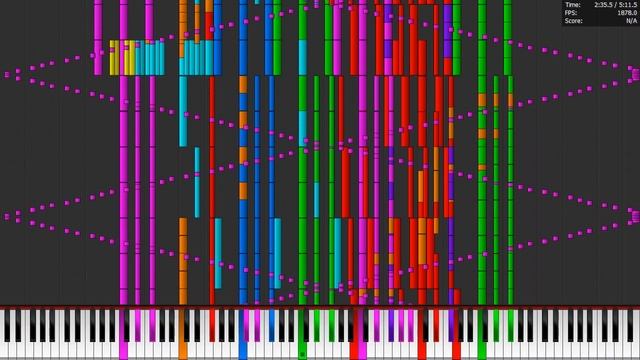 [Black MIDI] In the hall of the mountain king FINAL 2.92 Million Notes Legit Run смотреть онлайн