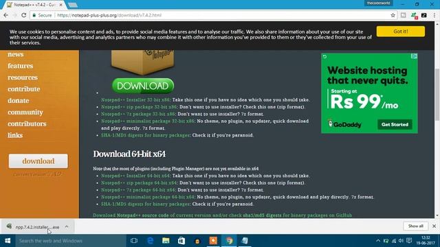 How to Download and Install Notepad++ on Windows 10 смотреть онлайн
