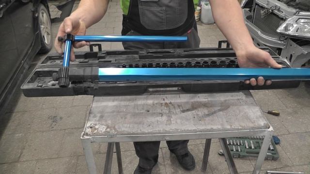 Обзор линейки для замера геометрии WIEDERKRAFT WDK-MS300 смотреть онлайн