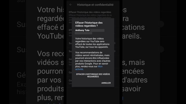 Effacer HISTORIQUE YOUTUBE, comment supprimer son historique de RECHERCHE Youtube смотреть онлайн