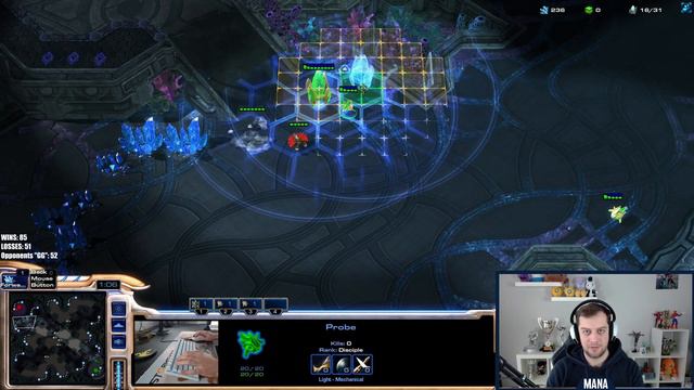 Trash-talking Zerg gets what he deserves! | Cannon Rush in Grandmaster #34 StarCraft 2 смотреть онлайн