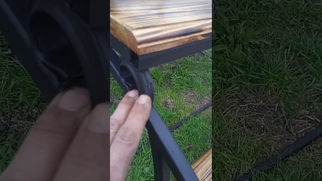 Лавочка трансформер - Cкамейка превращается в стол. Мебель для дачи