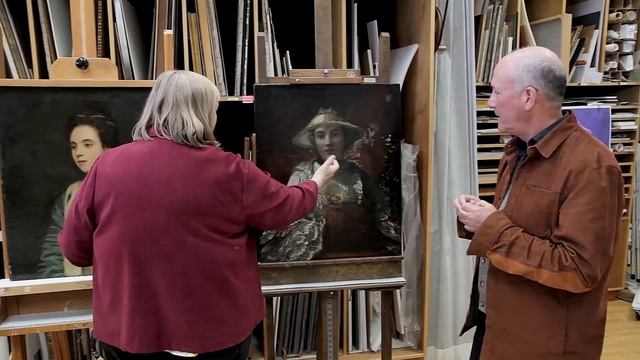 Restoration Of A Fire-Damaged Painting