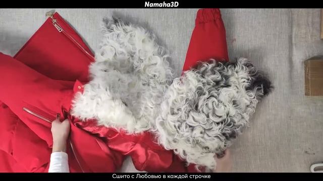 Пуховик с мехом овчины Тиградо ┃@Namaha3D┃ Tigrado sheepskin down jacket смотреть онлайн