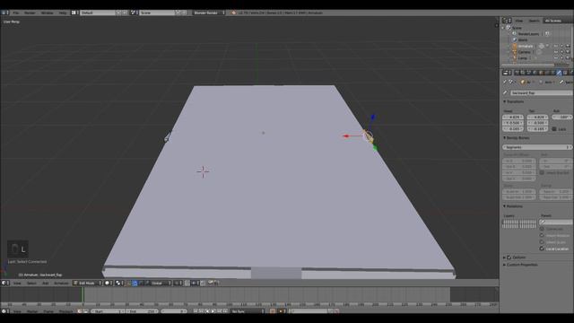 Blender Tutorial - How to Animate Using Vertex Groups смотреть онлайн